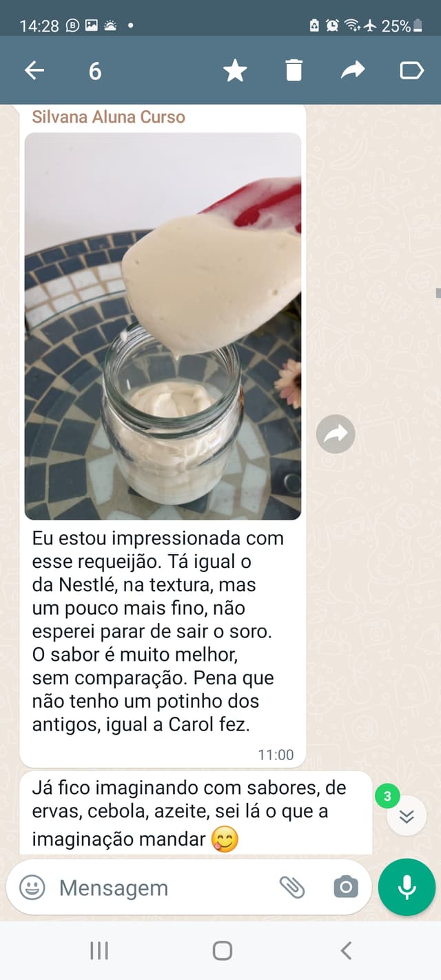 Depoimento de Silvana sobre requeijao vegano